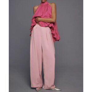 Maeve Tapered Puddle Trousers 20W Light Pink